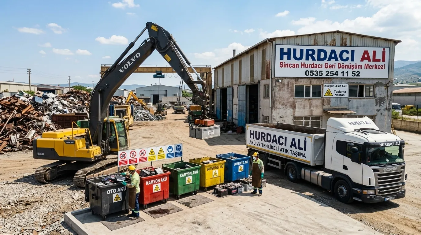 Çankaya Hurdacı | Adresten Hurda Alımı ve Peşin Ödeme