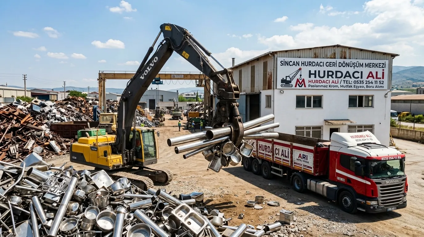 Kahramankazan Hurdacı | Fabrika ve Şantiye Hurdası Alımı, Nakit Ödeme